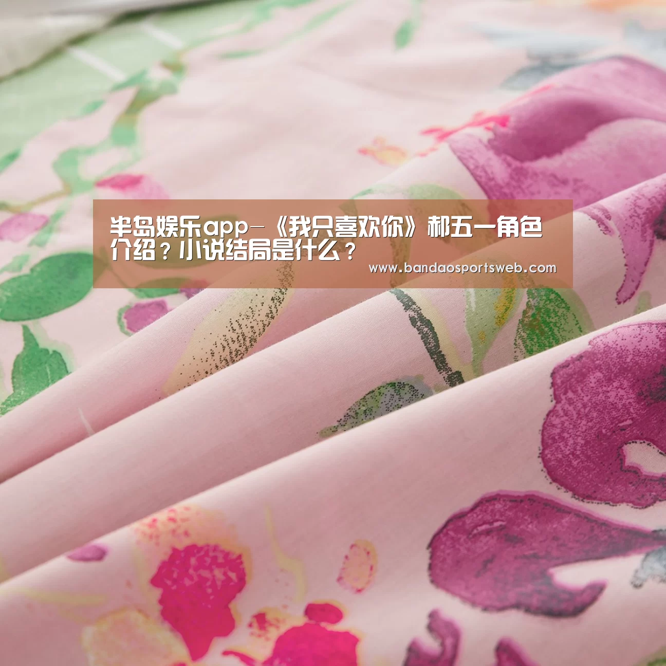 半岛娱乐app-《我只喜欢你》郝五一角色介绍?小说结局是什么?(图1) 半岛娱乐官网