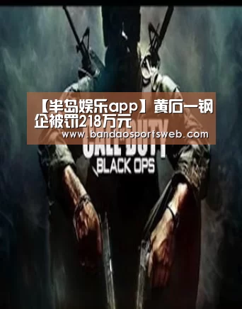 【半岛娱乐app】黄石一钢企被罚218万元(图4) 半岛娱乐app